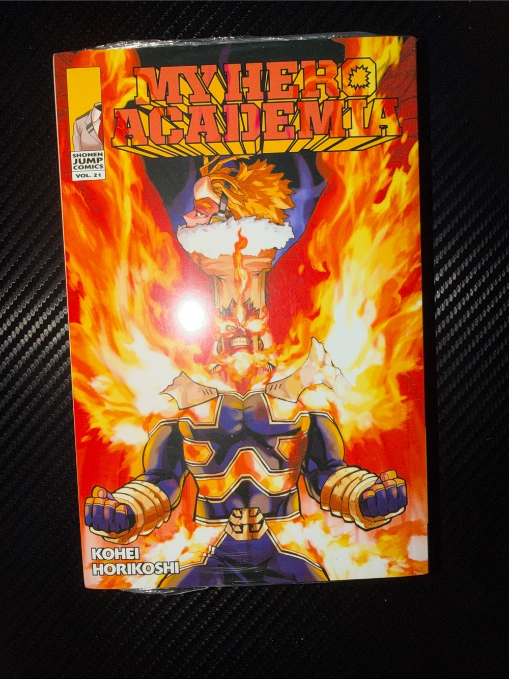 My Hero Academia Vol. 21 Manga - Fiery Cover